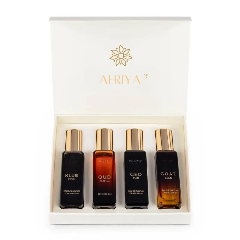 Aurabelle Set de Perfumes de Lujo para Hombre